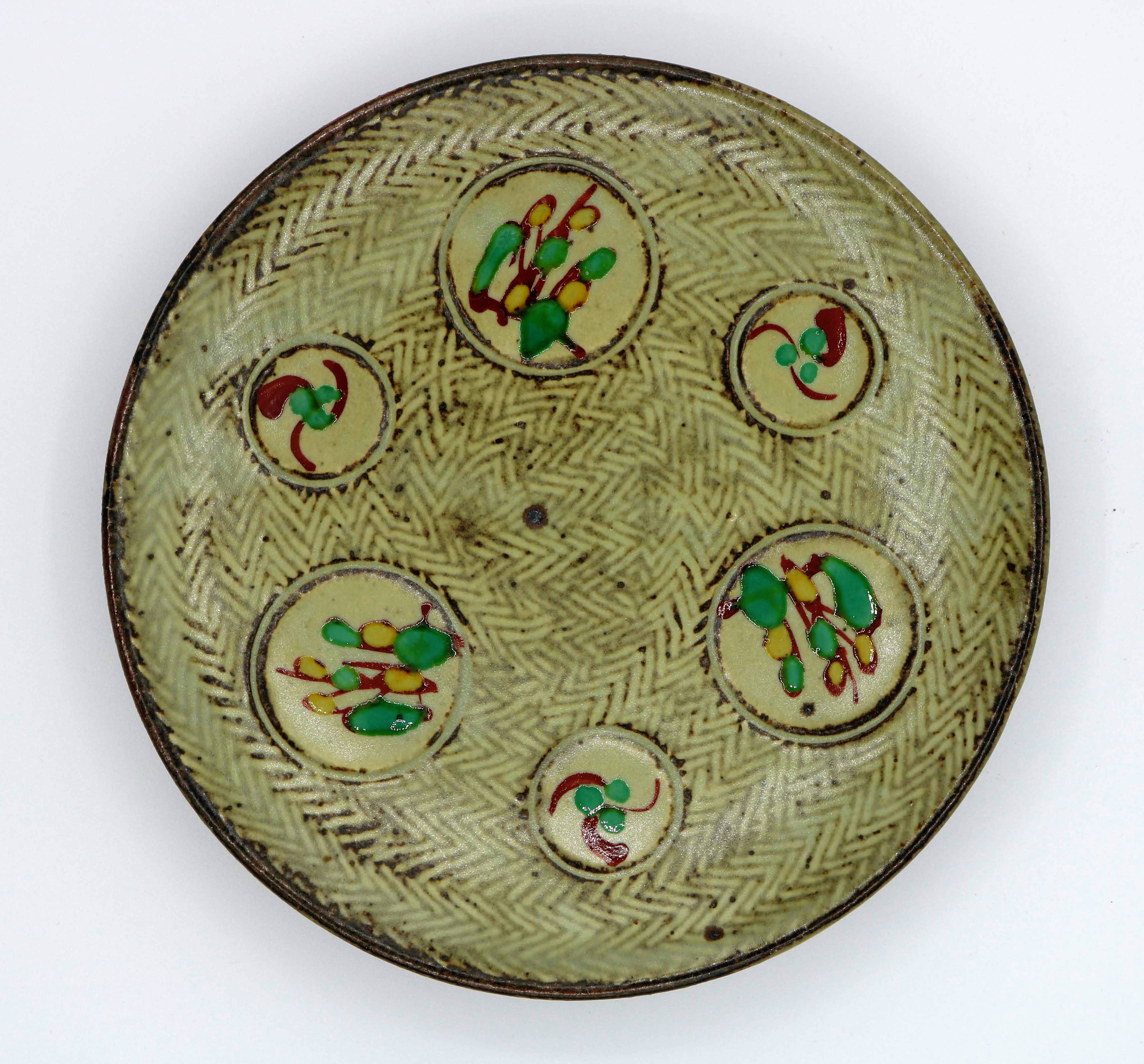 Shimaoka Tatsuzo (1919-2007)  A Small Plate